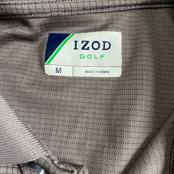 Izod golf polo shirt, size m - Picture 6 of 7